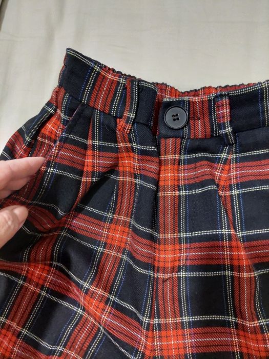 2 Calças xadrez Tam. XS