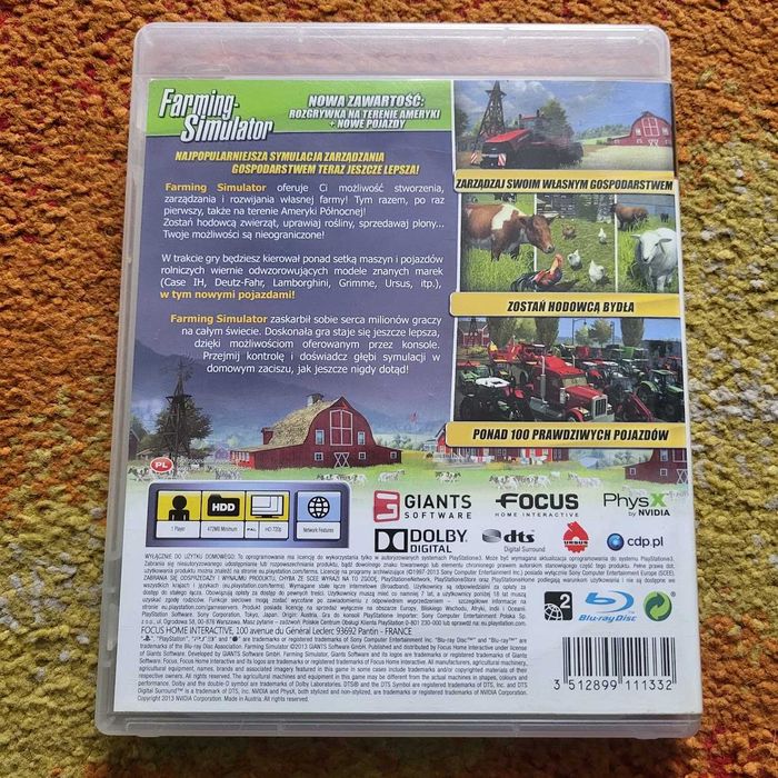 Farming Simulator PS3 Playstation 3 PL, Skup/Sprzedaż