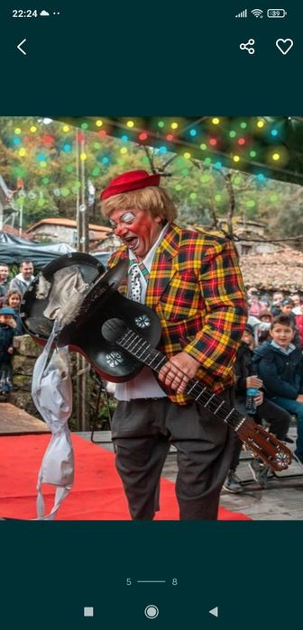 Animação palhaço, parelha ou trio, eventos, festa de Natal