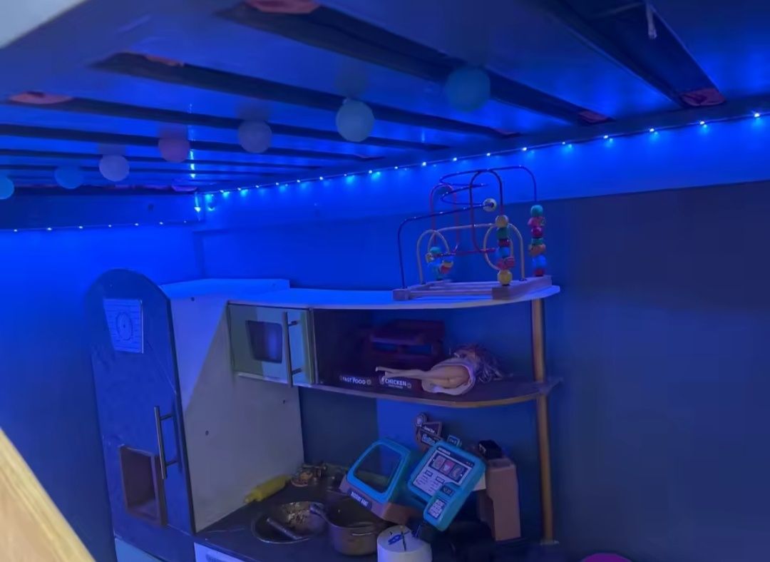 Разноцветная USB , RGB лента 2 метра с пультом