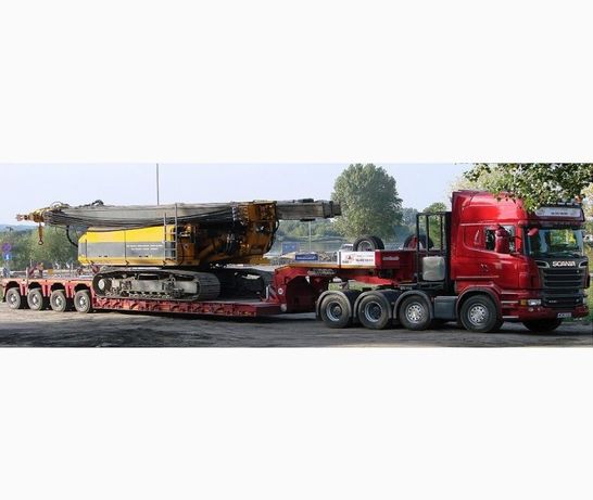 Перевозки тралом крупногабаритных и тяжеловесных грузов