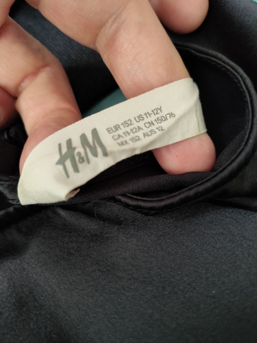 Komplet H&M, spódnica, bluzka oraz bomberka