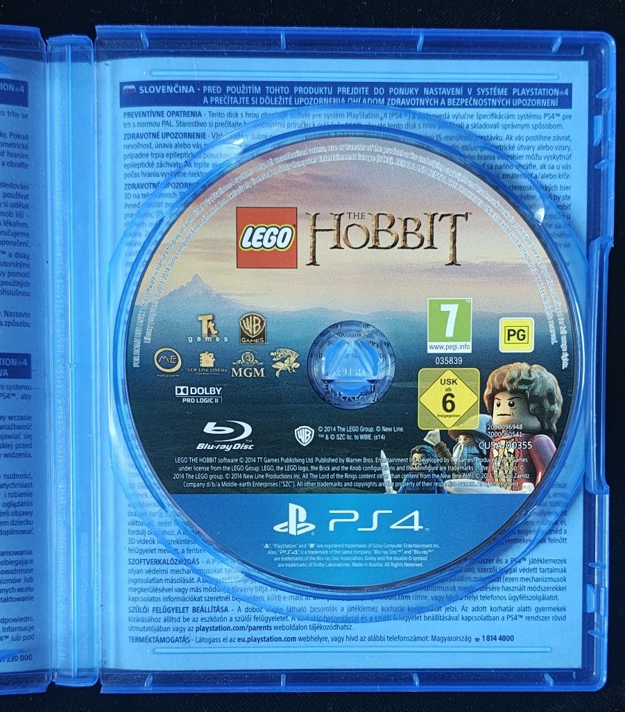 Lego Hobbit PL na PS4 i PS5 Gra po polsku w BDB stanie