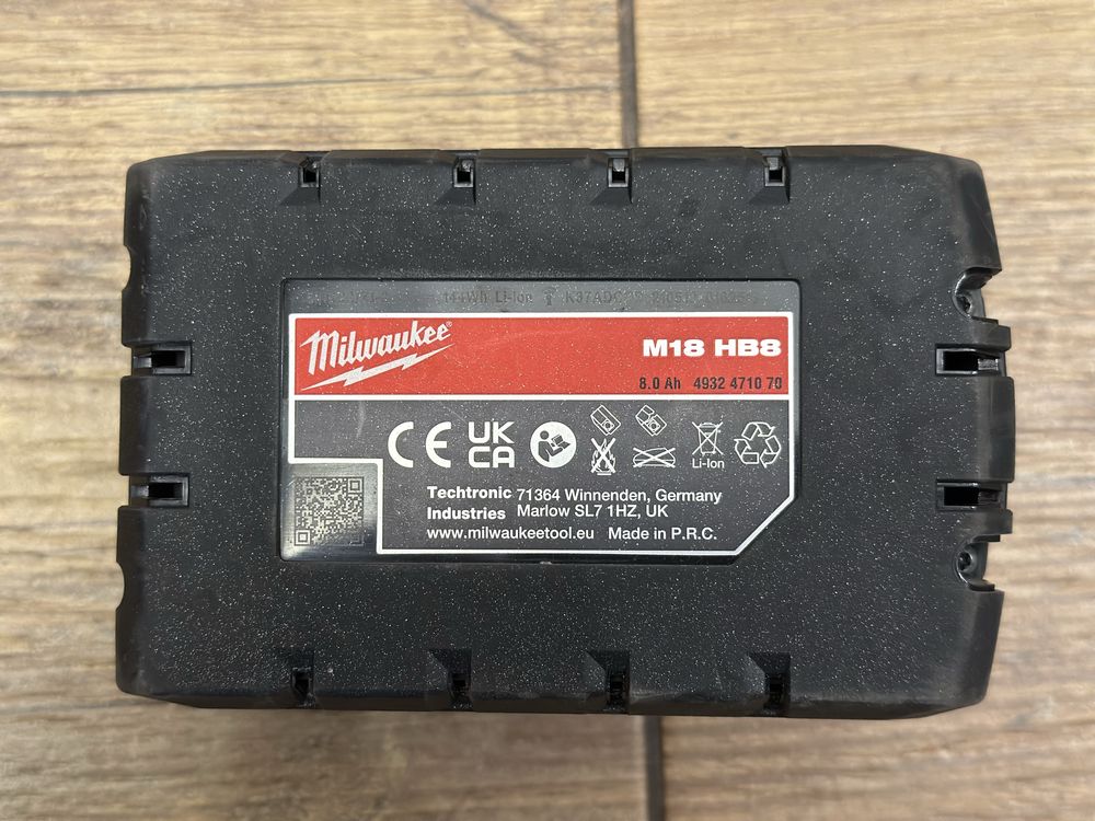 Akumulator, bateria HIGH OUTPUT 8AH M18 HB8 | Milwaukee