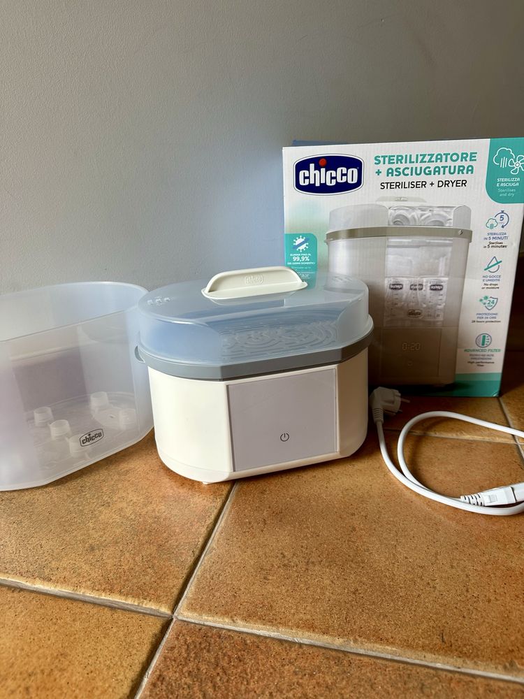 Esterilizador com secagem Chicco *COM GARARNTIA*
