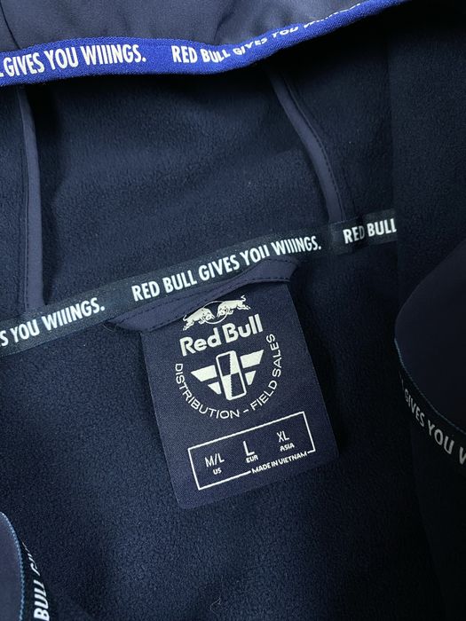 Red bull racing hoodies jacket southshell men's f1 куртка вітровка