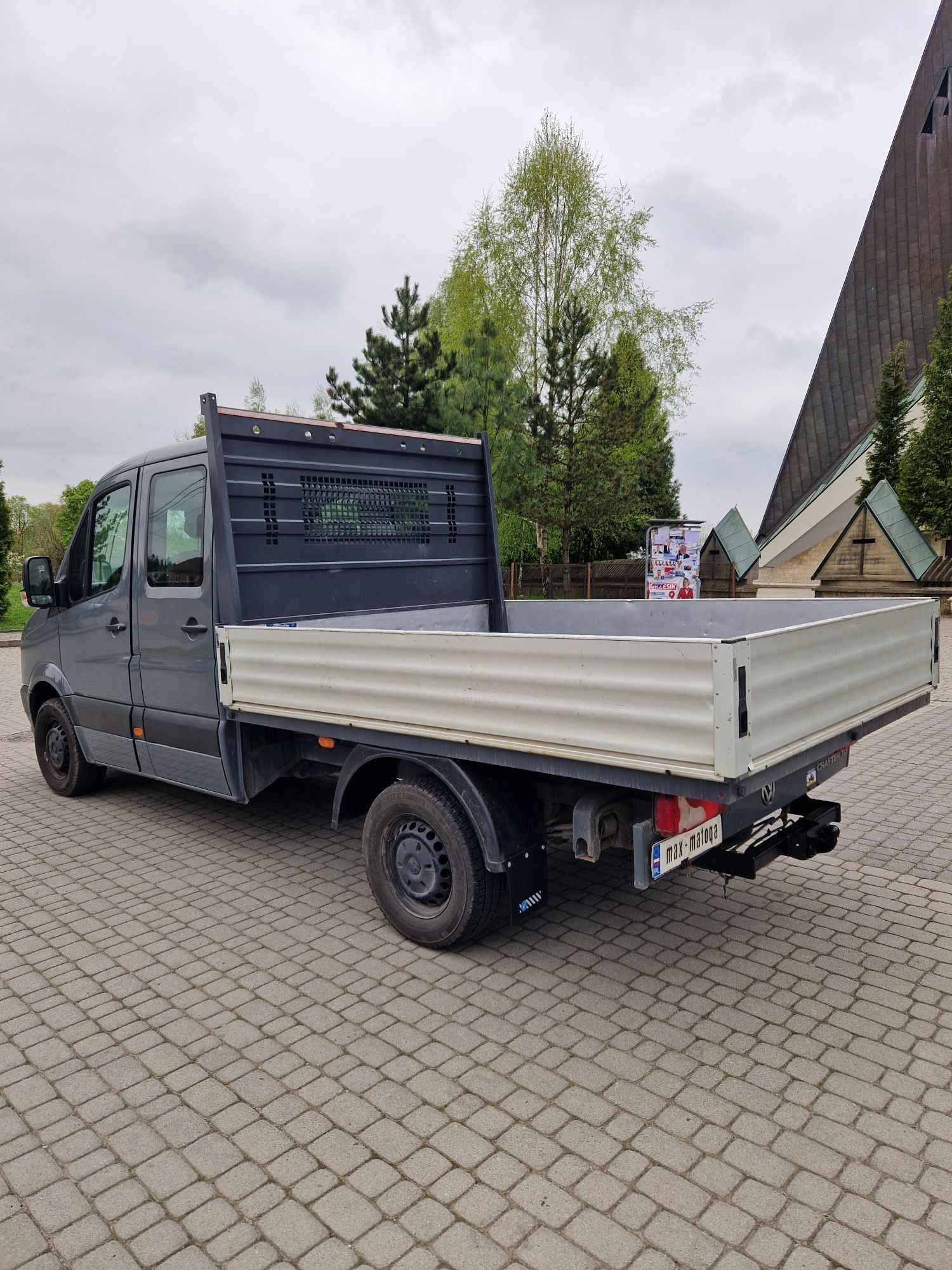 Volkswagen Crafter doka brygadowy brygadówka 7 osobowy