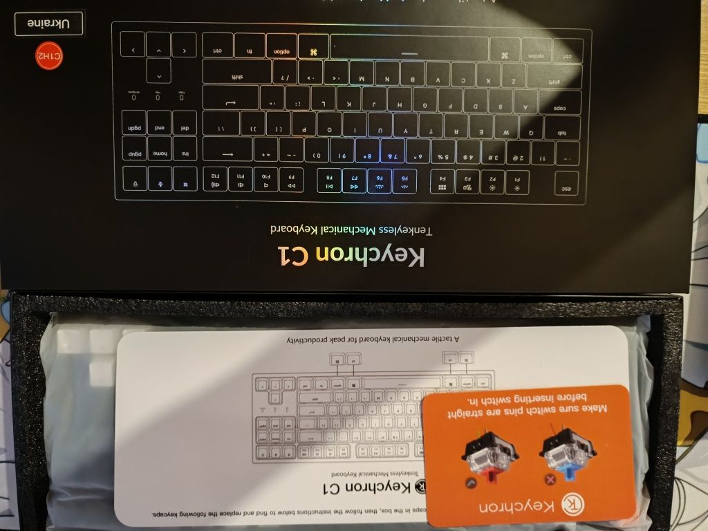 Механічна клавіатура Keychron C1 Blue switch