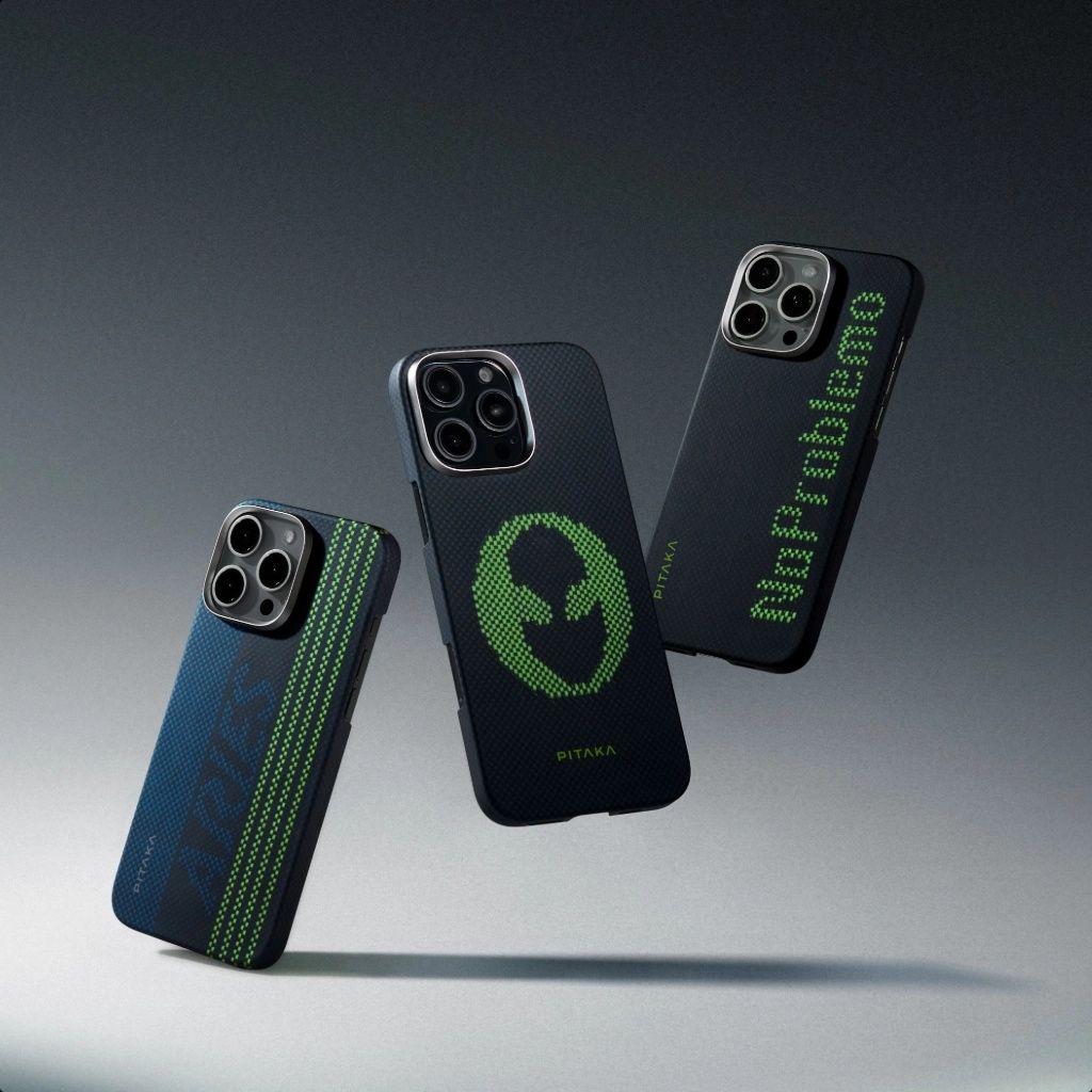 Pitaka Collaborative Luminous Case /Светящийся Чехол iPhone 15 Pro Max