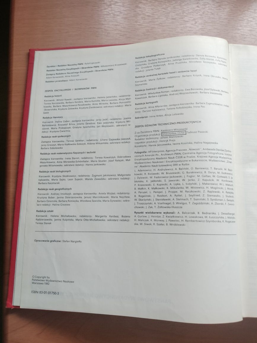 Encyklopedia PWN z 1982