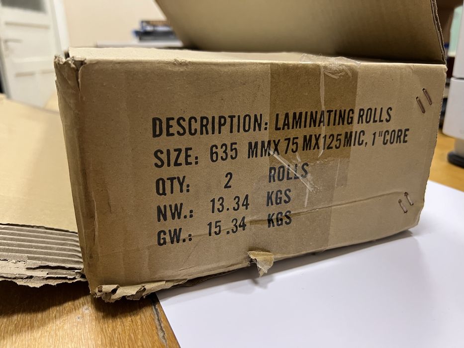 Плівка для ламінування lamiMARK рулон 635 мм 75 м 125 мкм