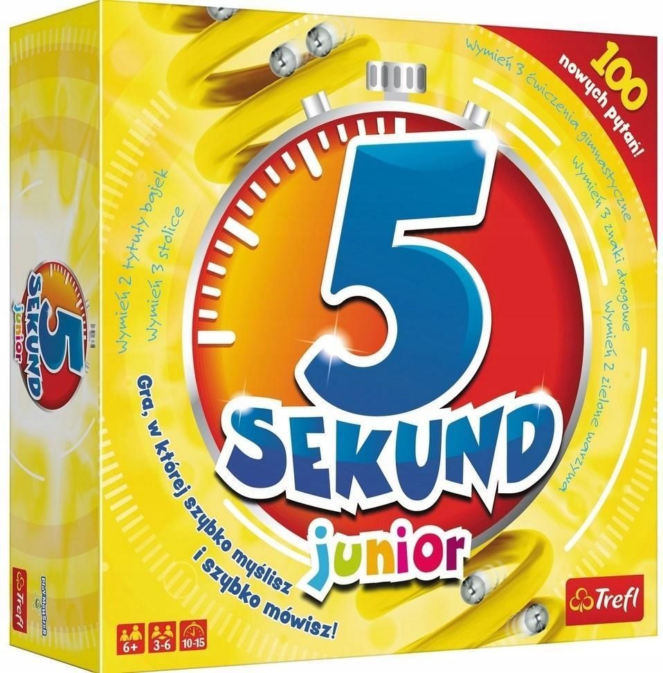 5 Sekund Junior Edycja 2019 Trefl, Trefl