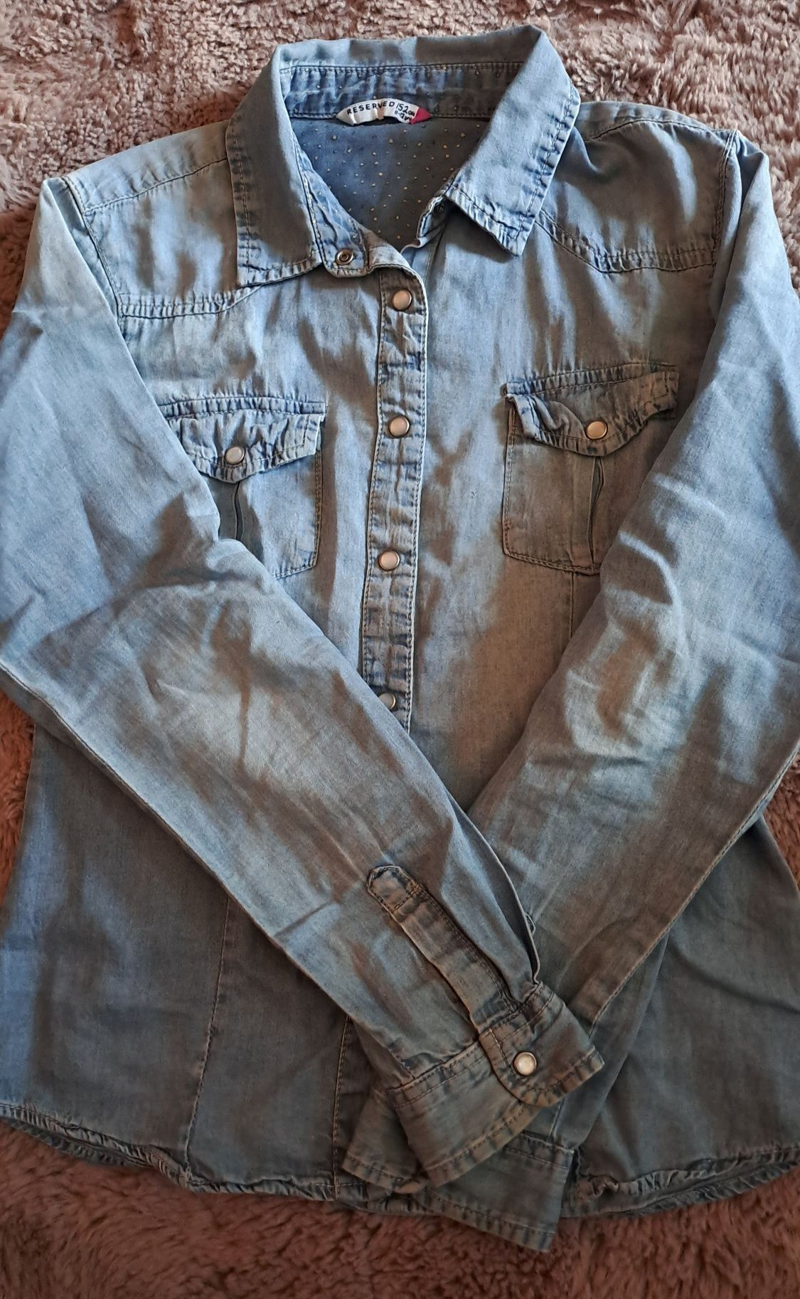Koszula jeansowa reserved 152 cm