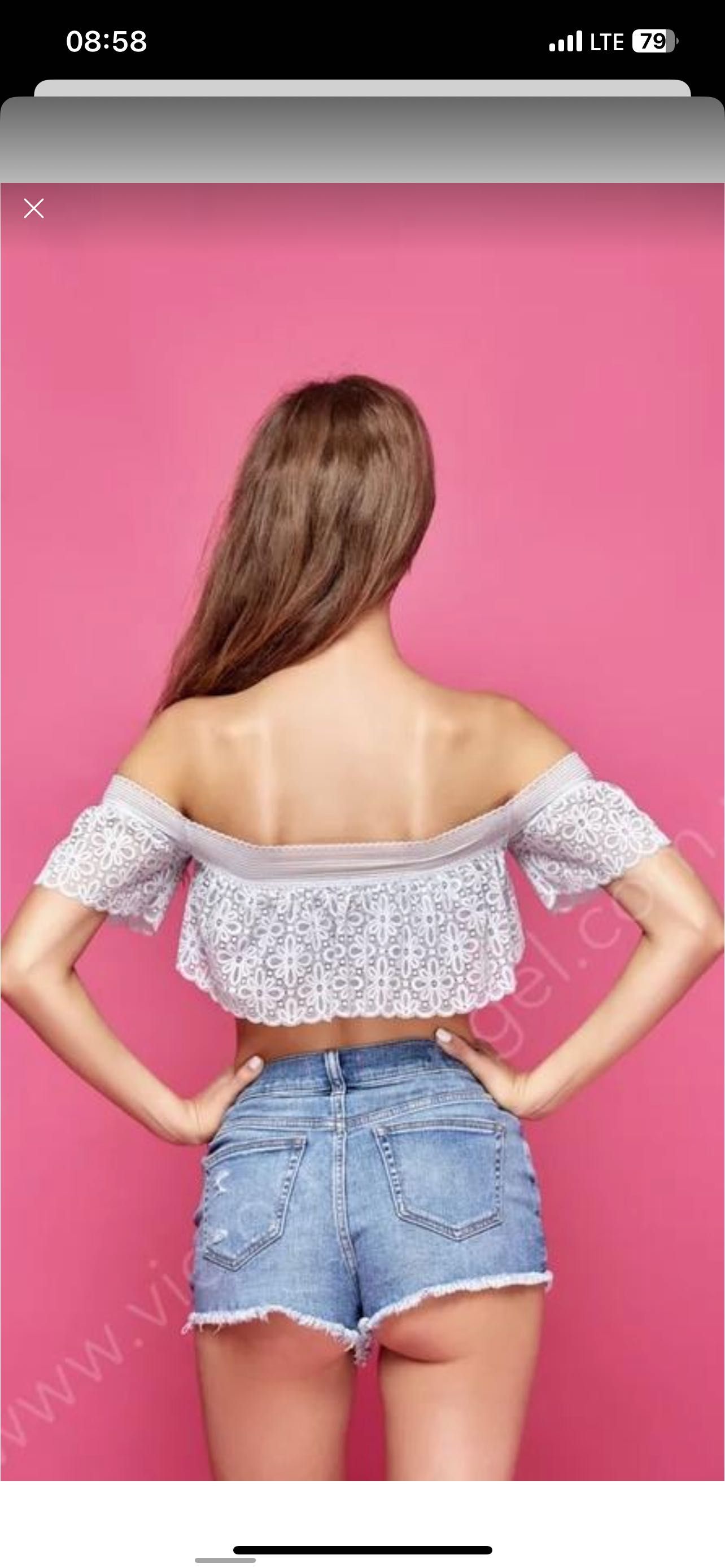 Victoria's secret pink high waist denim short шорті оригінал