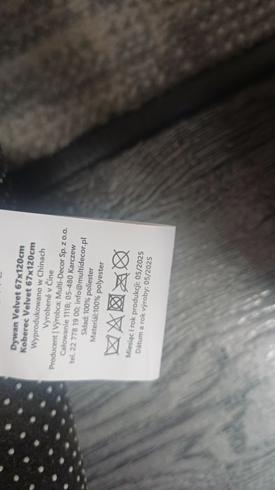 Dywanik dywan chodnik 67x120
