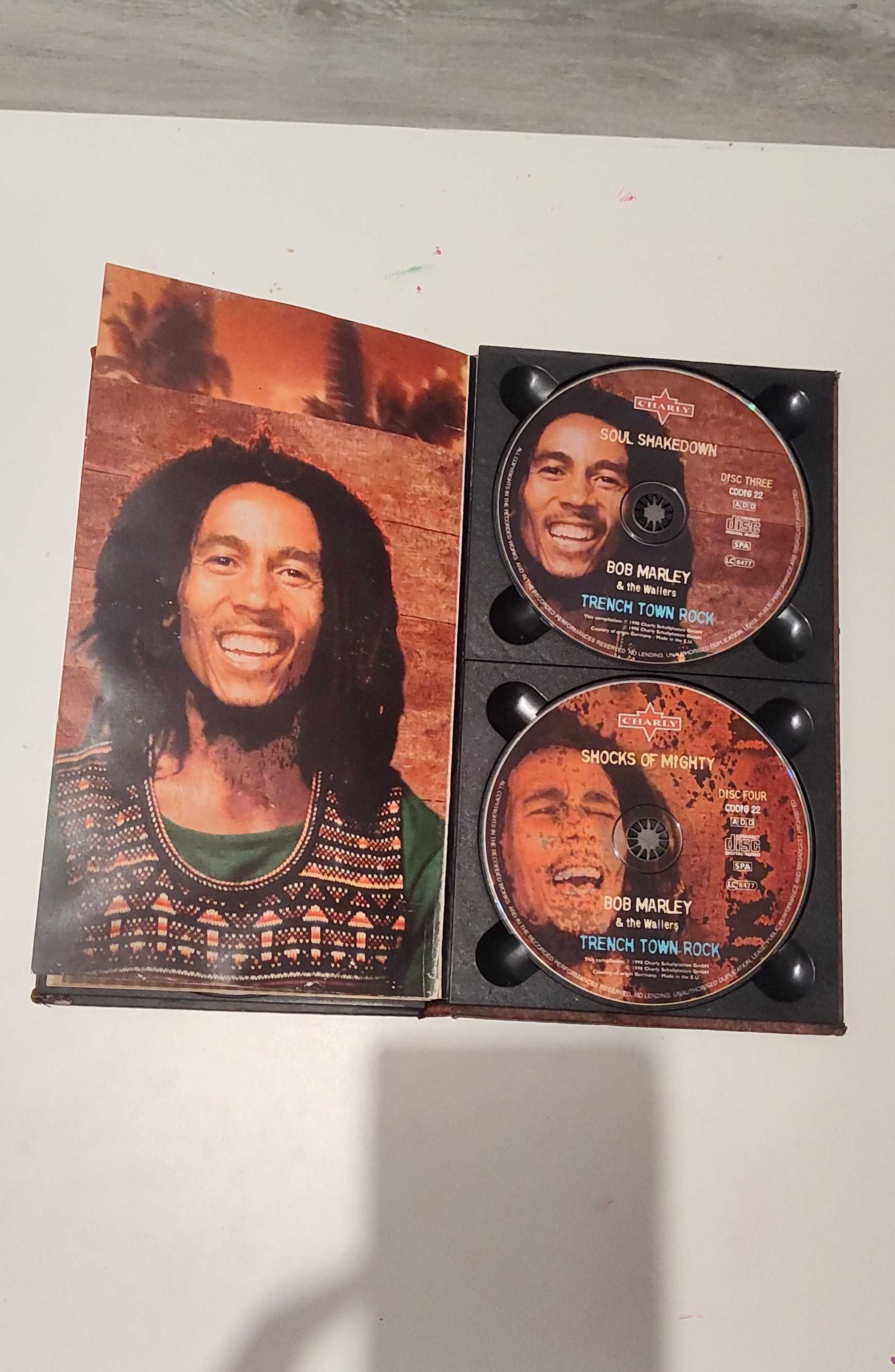 Książka z 4 płytami CD Bob Marley