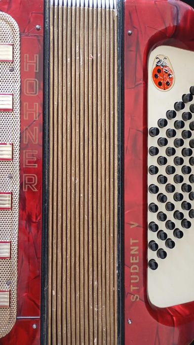 acordeao hohner student V 48 baixos