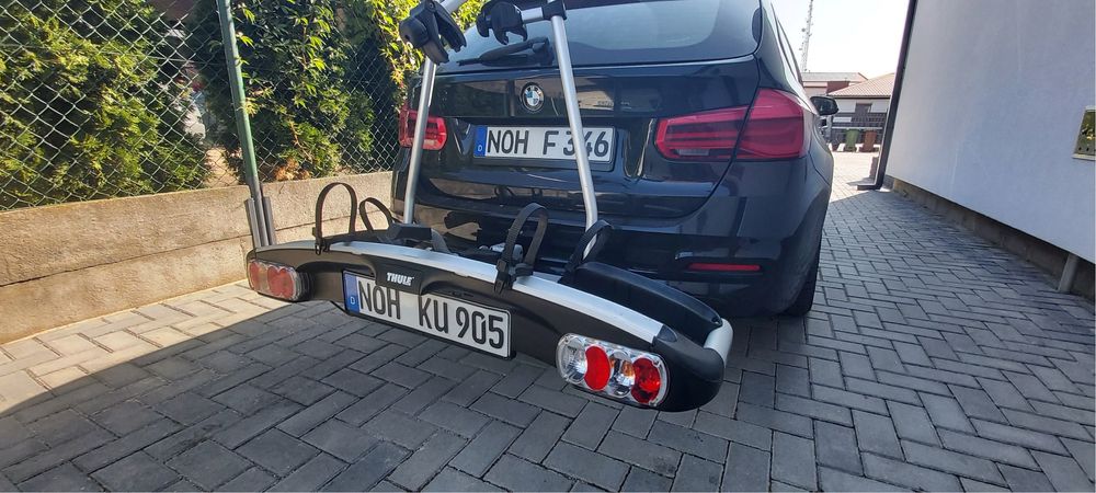 Bagaznik rowerowy na hak Thule EC 908 e bike uchylny