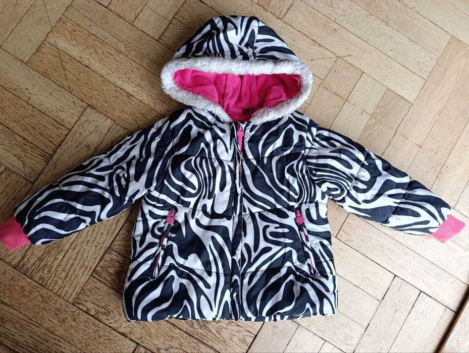 Carters Kurtka dla dziewczynki ZEBRA rozmiar 4t