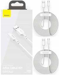 2X Baseus Kabel Usb - Usb-C 1,5M 40W 5A Do Samsung