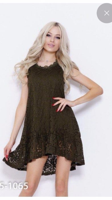 Новое платье кружевное