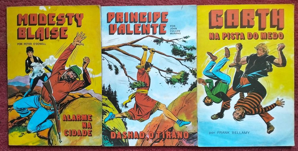 Chick Bill, Sport-Billy, Yakari, Adèle Blanc-Sec, Garth, Nino, etc.