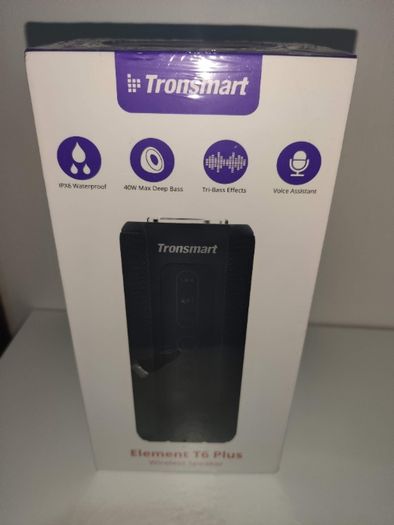 Tronsmart Element T6 Plus 40W Bluetooth 5.0 - Coluna Bluetooth SELADA