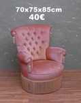 Poltrona senhorinha vintage antiguidade
