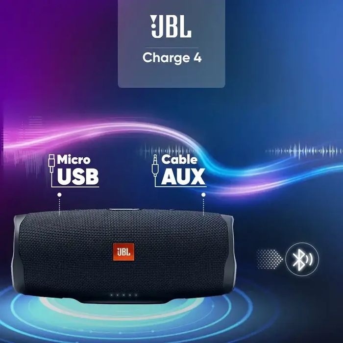 Мобільна бездротова портативна Bluetooth-колонка SPS UBL CHARGE E4+