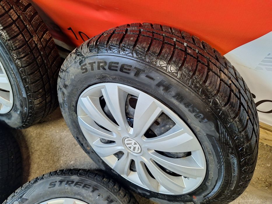 Koła felgi nowe opony całoroczne 5x100 , 14 165/70R14 VW Polo Skoda Se