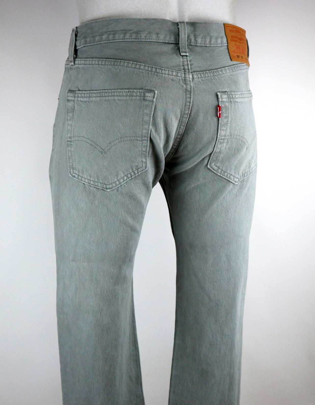 Levis 501 '93 spodnie jeansy W30 L32 pas 2 x 41 cm