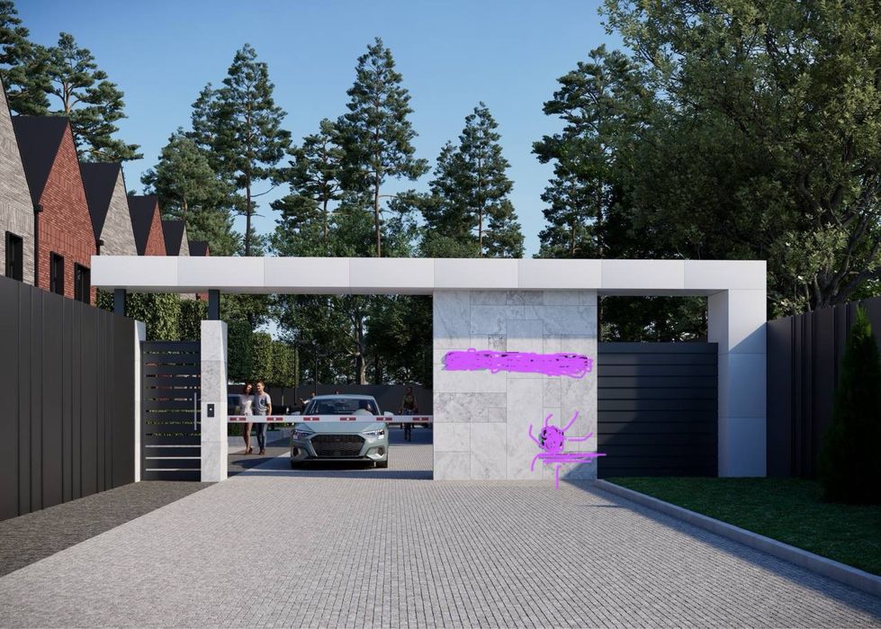 Таунхаус прям поруч з парком, Газ, закрита територія!