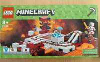 LEGO Minecraft 21130 Linia kolejowa w Netherze Stan Idealny