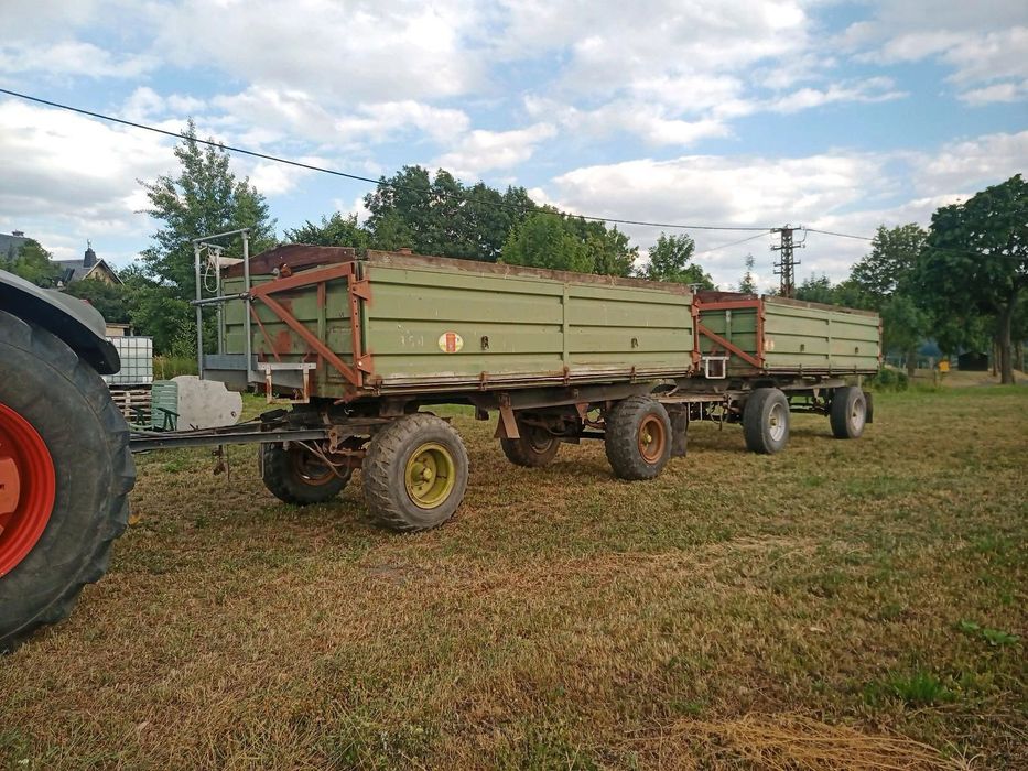 Przyczepa rolnicza hl 8011 hw80.11 wywrotka zestaw