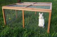 Wybieg dla królików kur kaczek królika zagroda kojec klatka woliera