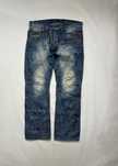 Baggy Spodnie Cipo & Baxx Vintage Jeans Hip Hop Rap Skate