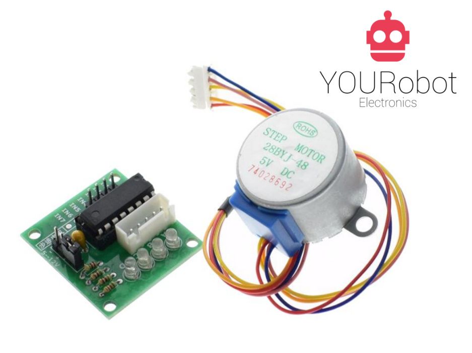 Stepper Motor 5V + circuito de controlo NOVOS para Arduino