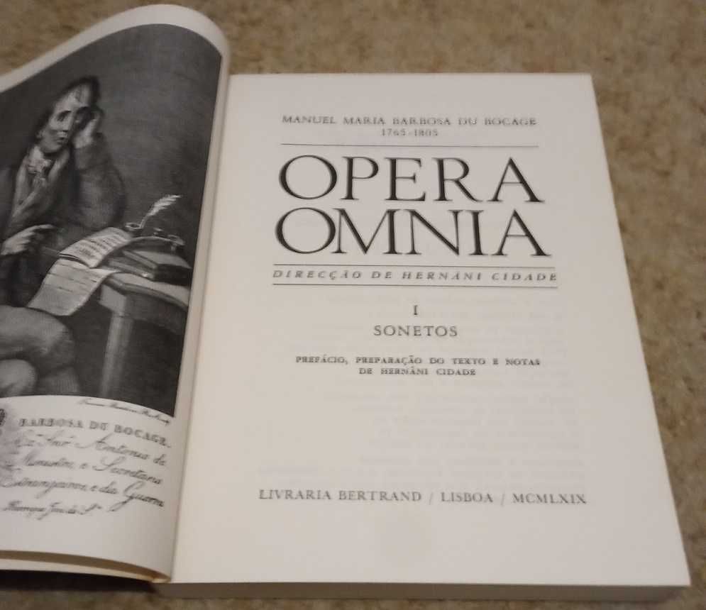 Opera Omnia: Sonetos - Volume I - Bocage