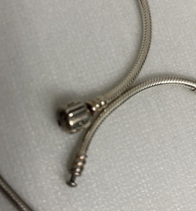 Pandora 40 cm naszyjnik srebro