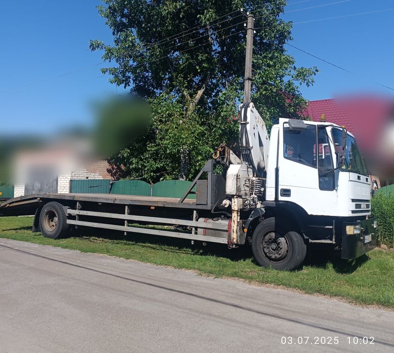 Продам Манипулятор-євакуатор IVEKO 2001г