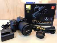 Nikon D7100 + obiektyw AF-S DX Nikkor 18-105 (3.5-5.6) ED