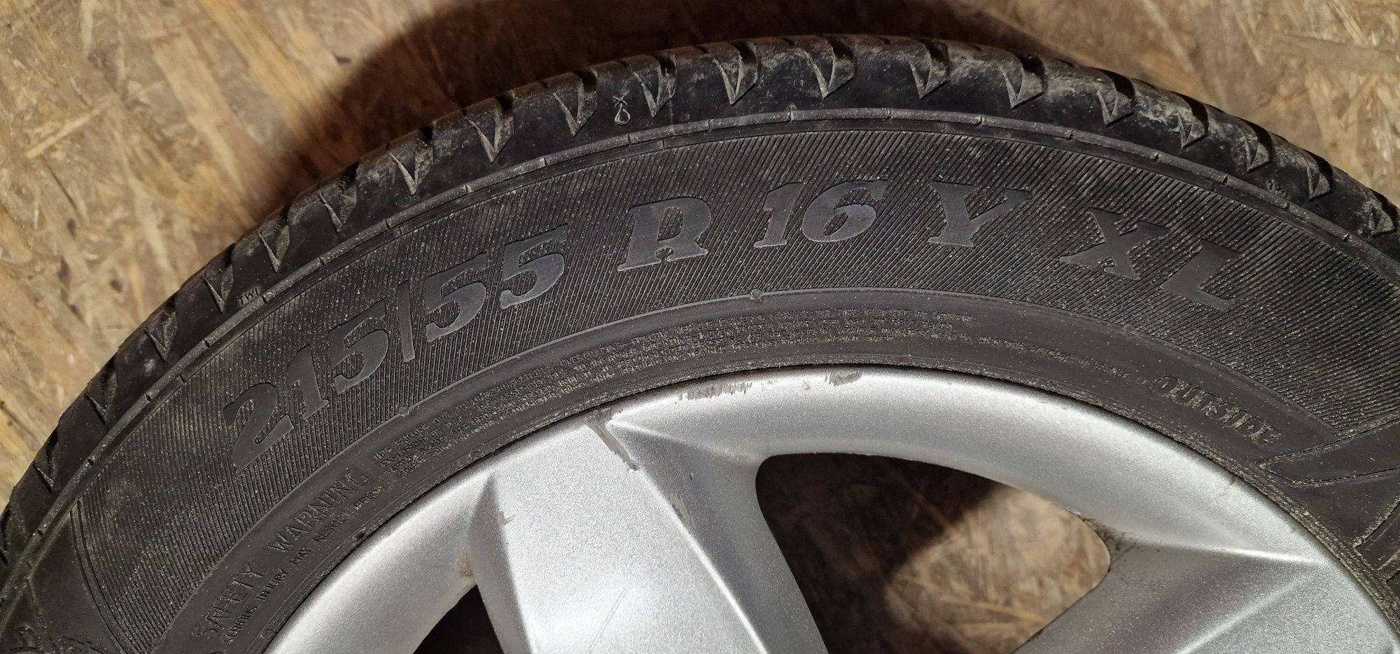 Koła letnie  seat, 5x100, 215/55 R 16