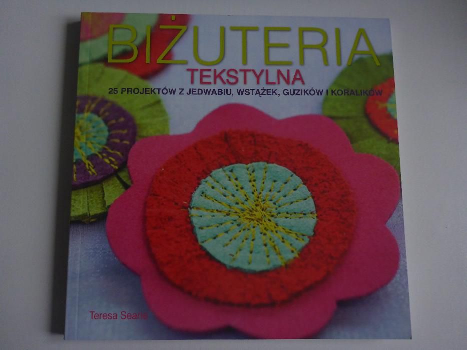 Biżuteria Tekstylna- Książka idealna na prezent