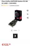 Placa gráfica Radeon RX460 - AMD 2GB DDR5