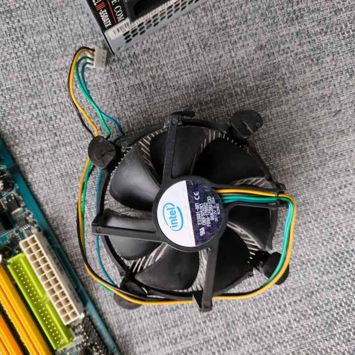 Płyta główna, procesor, pamięć ram i zasilacz