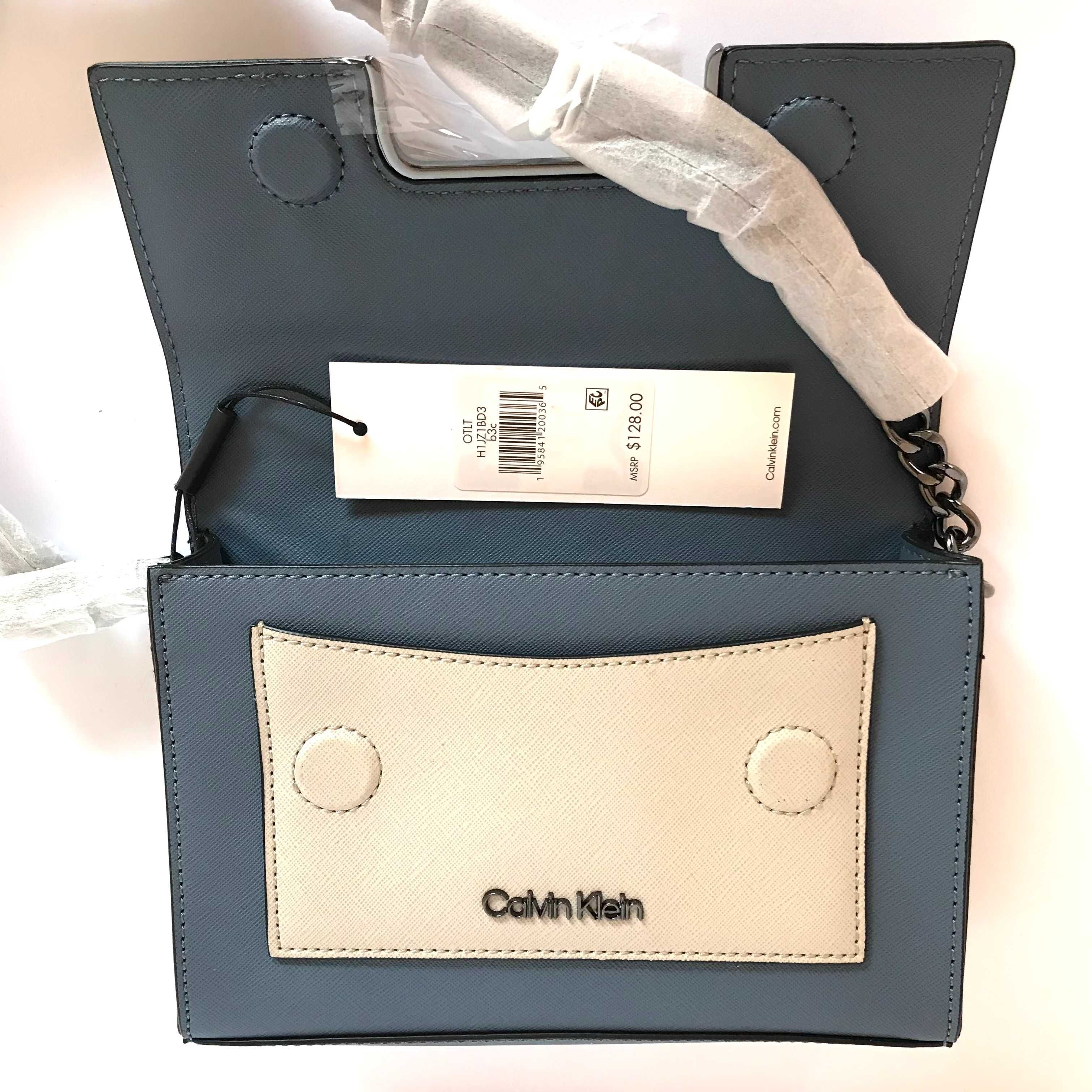 Сумка шкіряна Calvin Klein Finley Saffiano H1JZ1BD3 оригінал