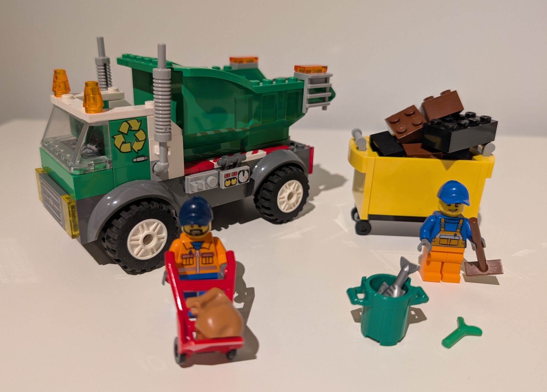 LEGO Juniors 10680 śmieciarka samochód Garbage Truck z instrukcją