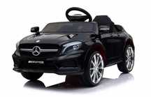 Samochód na akumulator Autko dla dziecka Mercedes GLA45 Czarny - RATY