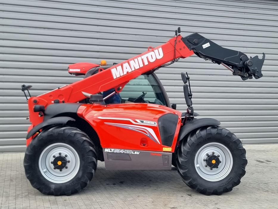 Ładowarka teleskopowa Manitou MLT 634-120  14r Full opcja,Piękna,Klima