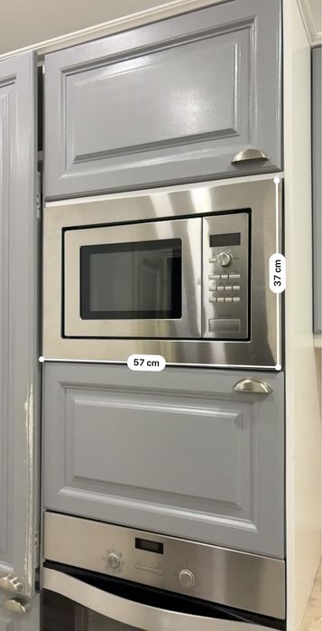 Conjunto eletrodomesticos cozinha | Microondas, fogão e placa